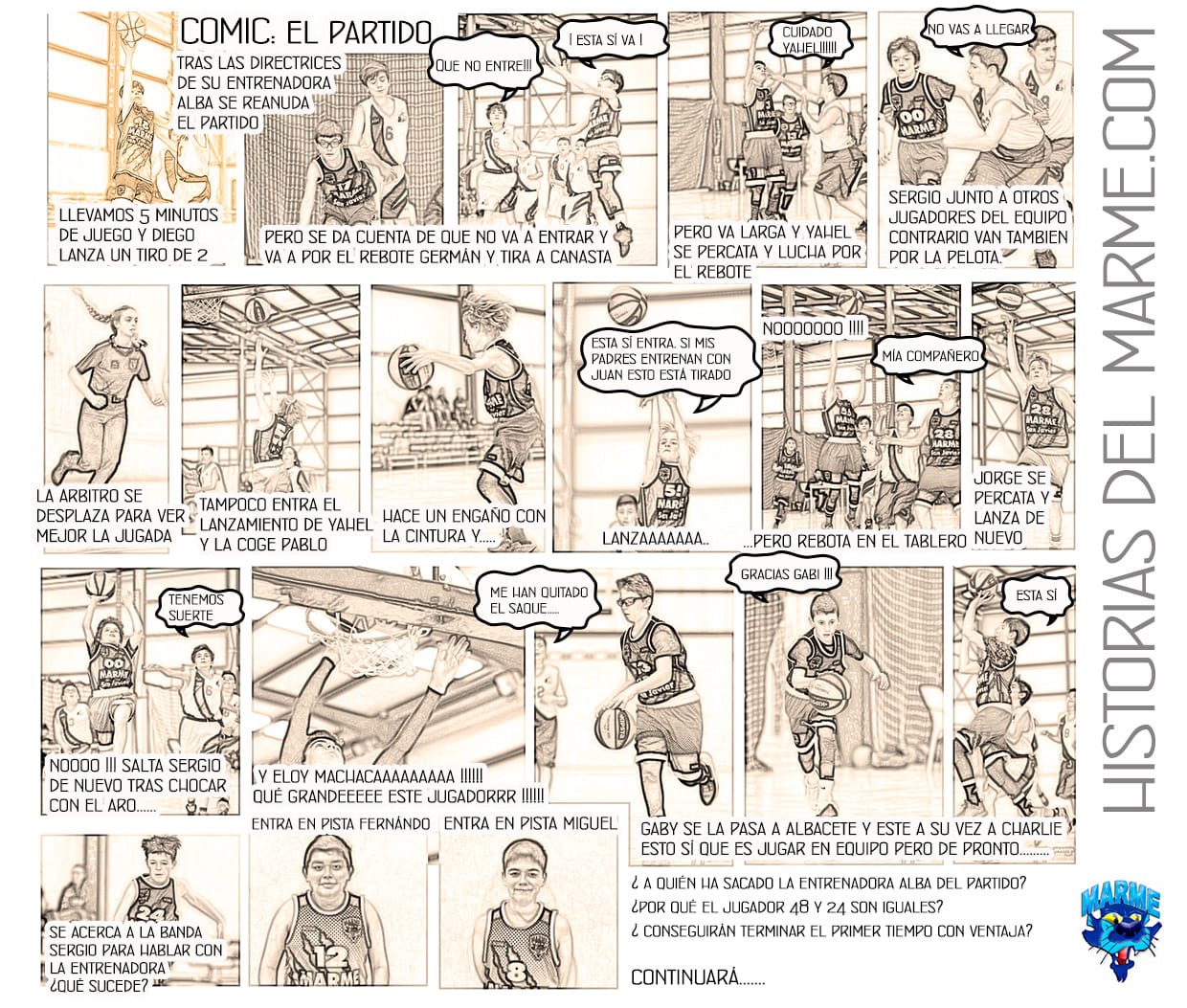 El cómic del Marme (gentileza de Daniel Fernández)