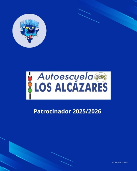 Autoescuela Los Alcázares, patrocinador 2025-2026