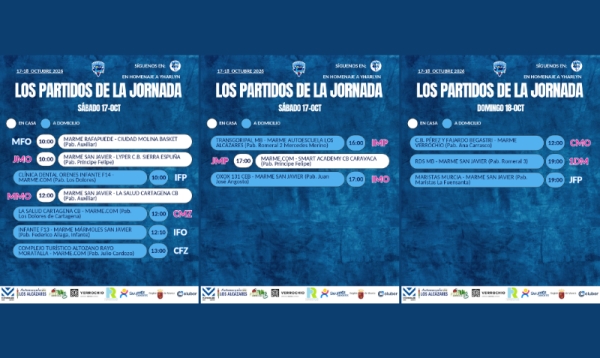 La previa de la jornada (17-18 octubre)
