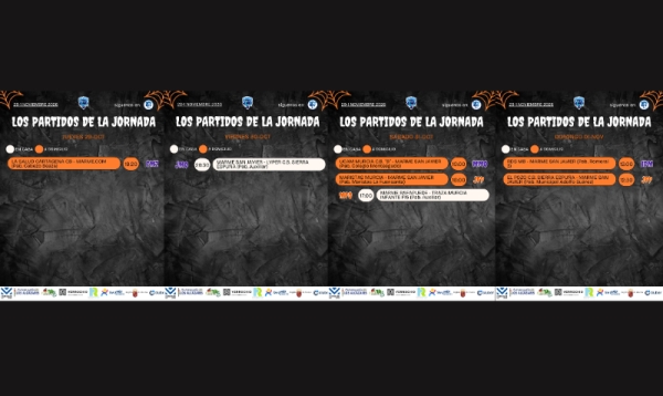 La previa de la jornada (30 oct - 1 nov)