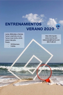 Entrenamientos Verano 2020