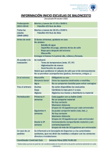 Comienzan las escuelas