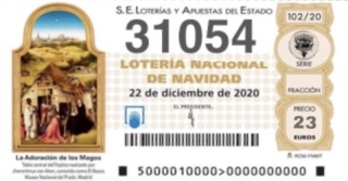 Lotería de Navidad 2020