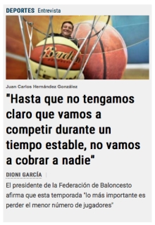 Entrevista al presidente de la FBRM