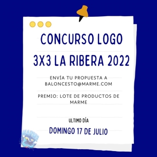 Concurso Logo 3x3 La Ribera 2022
