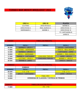 Torneo Mar Menor de Minibasket