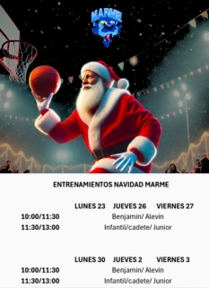 Entrenamientos de Navidad