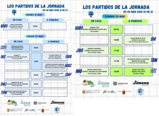 La previa de la jornada (22-23 marzo)