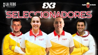 Javi Romero, seleccionador 3x3 U13 Masc