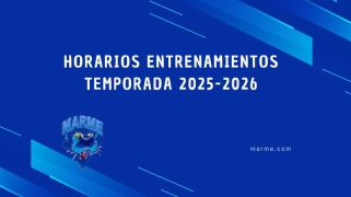 Horarios de Entrenamiento 2025-2026