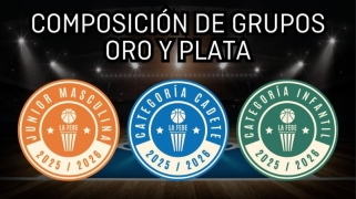 Grupos Oro y Plata en Junior, Cadete e Infantil