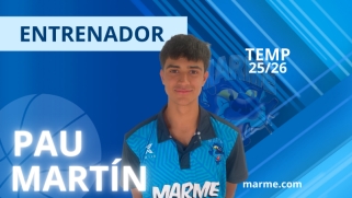 Pau Martín, entrenador temporada 2025/2026