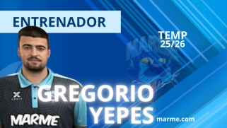 Gregorio Yepes, entrenador temporada 2025/2026