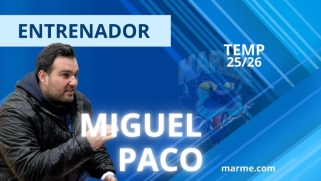 Miguel Paco, entrenador temporada 2025-2026