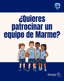 ¿Quieres patrocinar un equipo de Marme?