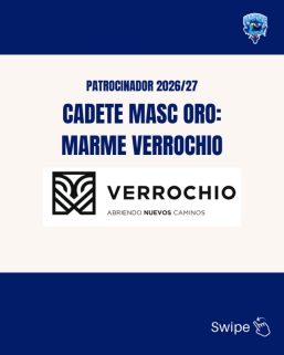 Verrochio, patrocinador 2026-2027