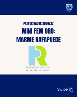 Fundación RafaPuede, patrocinador 2026-2027